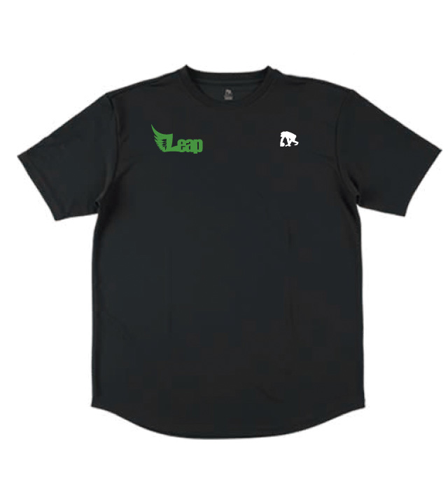 半袖Tシャツ ブラックの前面