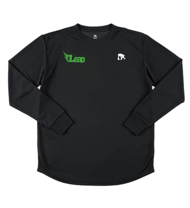 半袖Tシャツ ブラックの前面