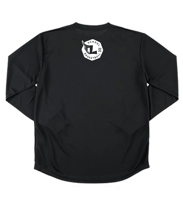 半袖Tシャツ ブラックの背面